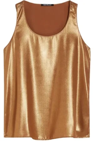 pennyblack Dames, Tops, Bruin, Maat: S Poliester