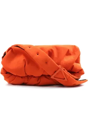 Bottega Veneta Dames, Pre-owned, Oranje, Maat: ONE Size Synthetisch