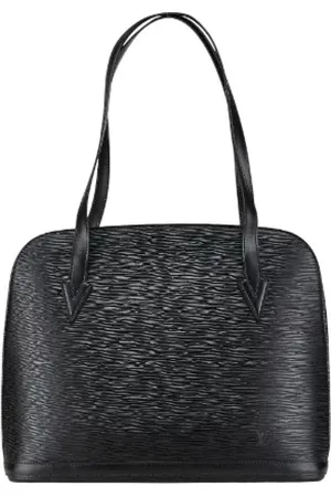 LOUIS VUITTON Dames, Pre-owned, Zwart, Maat: ONE Size Leer