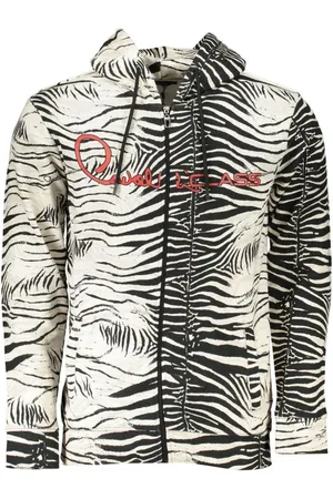 Roberto Cavalli Heren, Sweatshirts & Hoodies, Veelkleurig, Maat: L Katoen