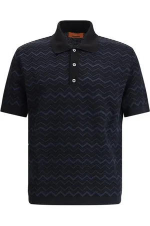 Missoni Heren, Tops, Blauw, Maat: S