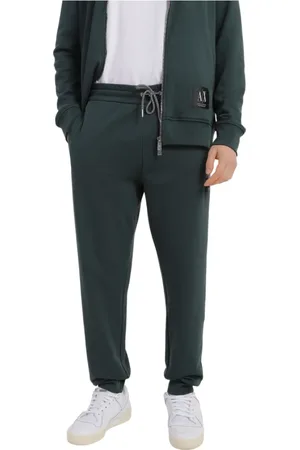 Armani Exchange Heren, Broeken, Groen, Maat: M Katoen