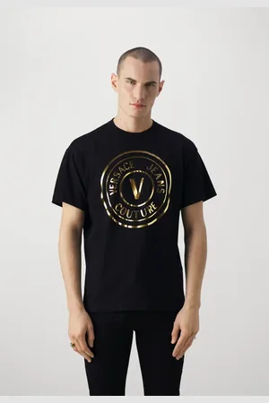 VERSACE Heren, Tops, Zwart, Maat: L