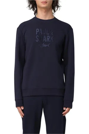 Paul & Shark Heren, Sweatshirts & Hoodies, Blauw, Maat: L Katoen