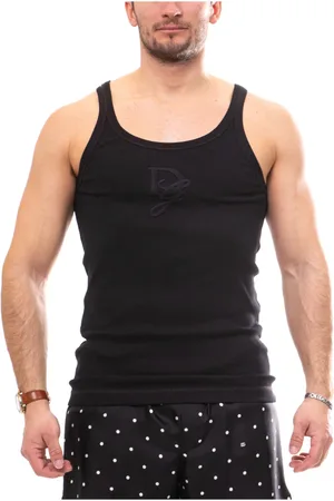Dolce & Gabbana Heren, Tops, Zwart, Maat: XL