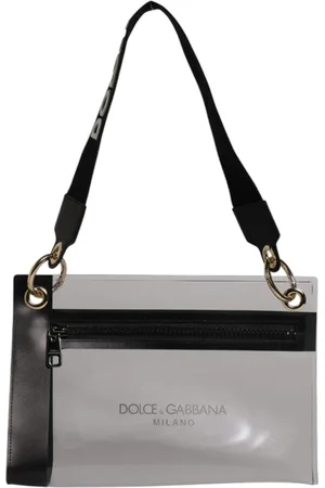 Dolce & Gabbana Dames, Tassen, Grijs, Maat: ONE Size Leer