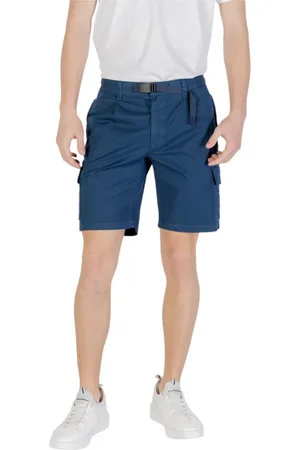 HUGO BOSS Heren, Korte broeken, Blauw, Maat: W31 Katoen