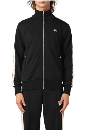 Palm Angels Heren, Sweatshirts & Hoodies, Zwart, Maat: XS Jersey