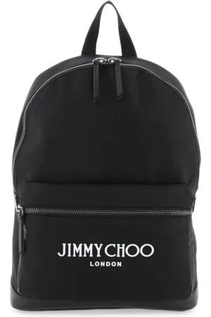 Jimmy Choo Heren, Tassen, Zwart, Maat: ONE Size Nylon