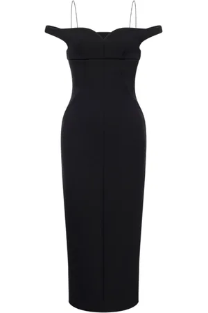 Serafini Dames, Jurken, Zwart, Maat: L Polyamide