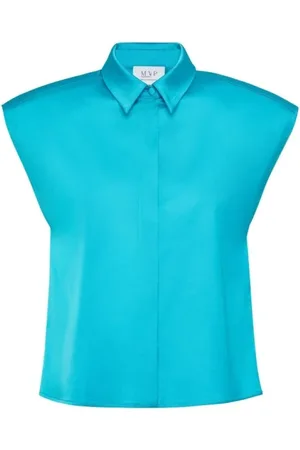 MVP Wardrobe Dames, Blouses & Shirts, Groen, Maat: S