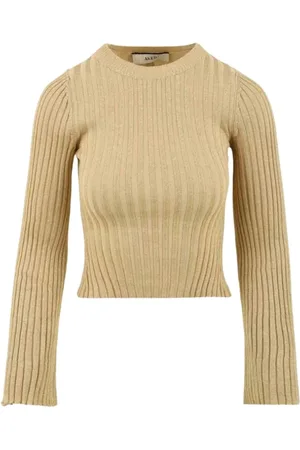 AKEP Dames, Truien, Bruin, Maat: S Viscose