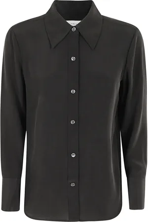 Equipment Dames, Blouses & Shirts, Zwart, Maat: M Zijde