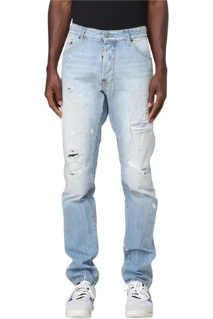 Dsquared2 Heren, Jeans, Blauw, Maat: XS Denim
