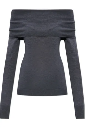 Stella McCartney Dames, Truien, Grijs, Maat: S Wol