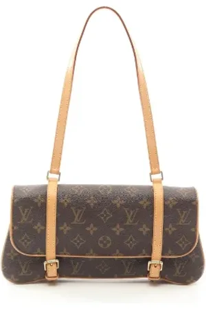 LOUIS VUITTON Dames, Pre-owned, Bruin, Maat: ONE Size Leer