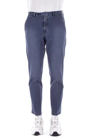 Briglia 1949 Heren, Broeken, Blauw, Maat: XL Katoen