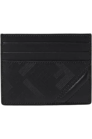 Fendi Heren, Accessoires, Zwart, Maat: ONE Size Leer