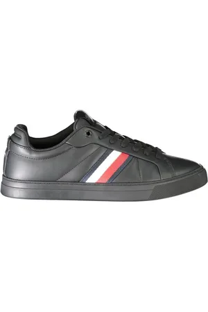 Tommy Hilfiger Heren, Schoenen, Zwart, Maat: 41 EU Leer