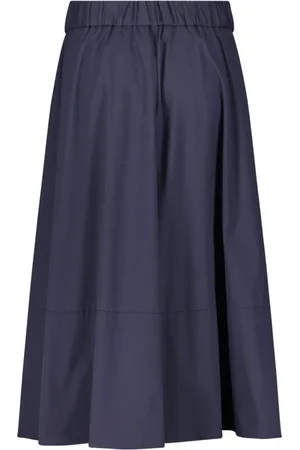 Vera Mont Dames, Rokken, Blauw, Maat: 3XL Katoen