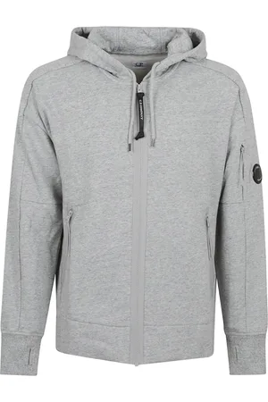 C.P. Company Heren, Sweatshirts & Hoodies, Grijs, Maat: M Katoen