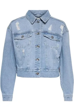ONLY Dames, Jassen, Blauw, Maat: M Denim