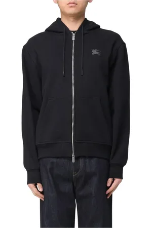 Burberry Heren, Sweatshirts & Hoodies, Zwart, Maat: L Katoen