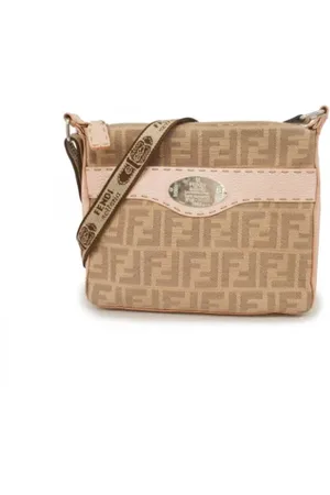 Fendi Dames, Pre-owned, Roze, Maat: ONE Size Nylon