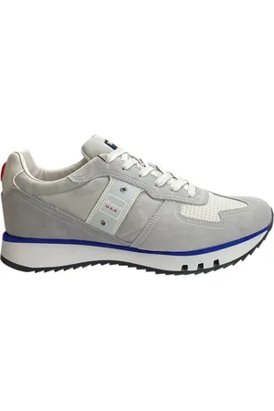 Blauer Heren, Schoenen, Grijs, Maat: 42 EU Leer
