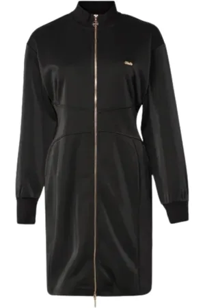 Liu Jo Dames, Jurken, Zwart, Maat: XL Jersey
