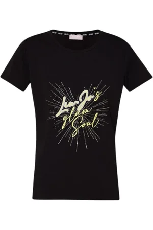 Liu Jo Dames, Tops, Zwart, Maat: XS Katoen