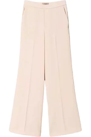 Twin-Set Dames, Broeken, Roze, Maat: S Poliester