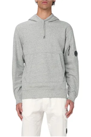 C.P. Company Heren, Sweatshirts & Hoodies, Grijs, Maat: XL Fleece