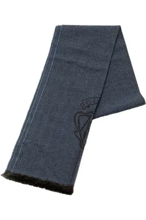 Gucci Dames, Pre-owned, Blauw, Maat: ONE Size Wol
