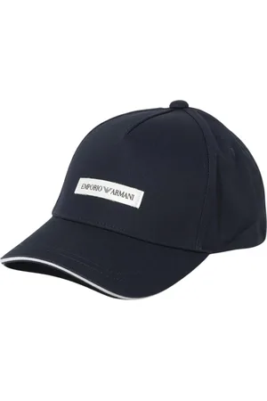 Emporio Armani Heren, Accessoires, Blauw, Maat: ONE Size Katoen