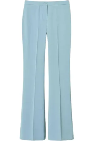 Twin-Set Dames, Broeken, Blauw, Maat: L Poliester