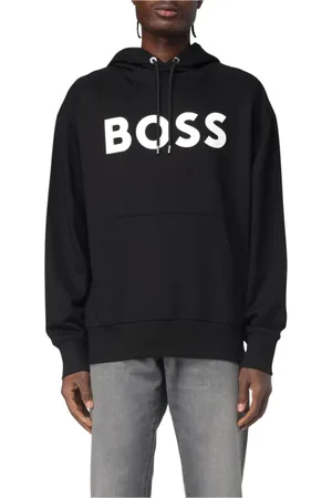 HUGO BOSS Heren, Sweatshirts & Hoodies, Zwart, Maat: S Katoen