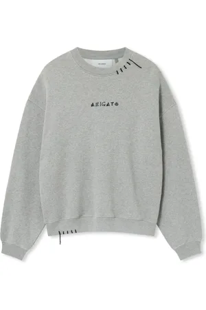 Axel Arigato Heren, Sweatshirts & Hoodies, Grijs, Maat: XL Katoen