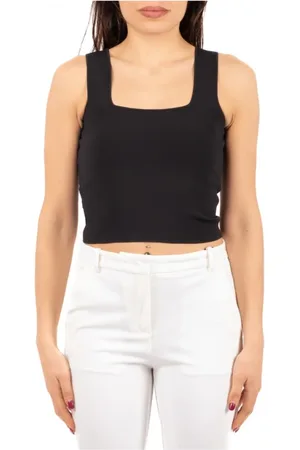 Max Mara Dames, Tops, Zwart, Maat: S