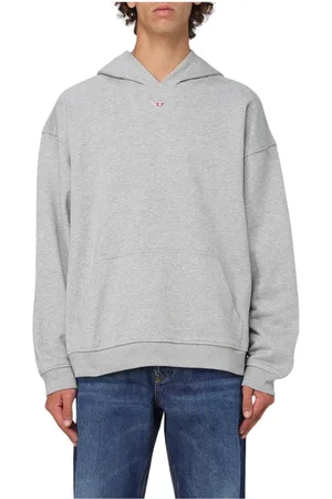 Diesel Heren, Sweatshirts & Hoodies, Grijs, Maat: S