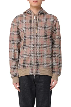 Burberry Heren, Sweatshirts & Hoodies, Bruin, Maat: L Katoen