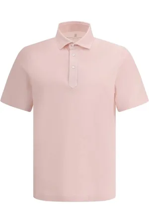 Brunello Cucinelli Heren, Tops, Roze, Maat: L Katoen