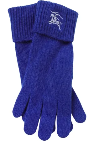 Burberry Heren, Accessoires, Blauw, Maat: S/M Kasjmier