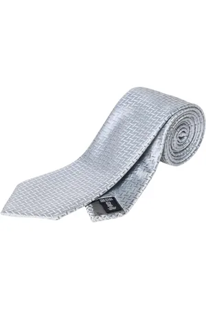 Emporio Armani Heren, Accessoires, Grijs, Maat: ONE Size Zijde