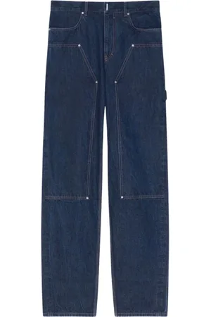 Givenchy Heren, Jeans, Blauw, Maat: W32 Katoen