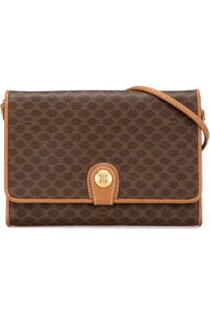 Céline Dames, Pre-owned, Bruin, Maat: ONE Size Leer