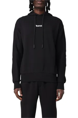DISCLAIMER Heren, Sweatshirts & Hoodies, Zwart, Maat: XL Katoen