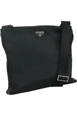 Prada Dames, Pre-owned, Zwart, Maat: ONE Size Nylon