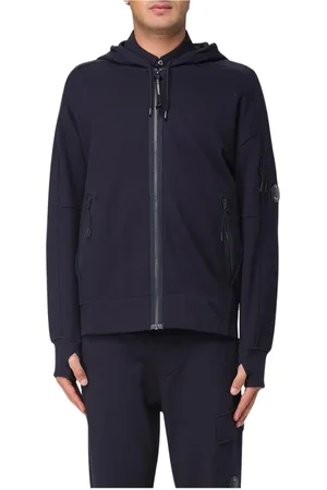 C.P. Company Heren, Sweatshirts & Hoodies, Blauw, Maat: L Katoen
