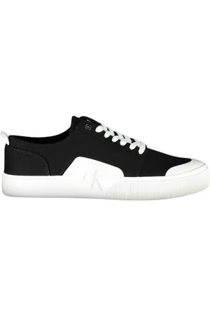 Calvin Klein Heren, Schoenen, Zwart, Maat: 43 EU Katoen